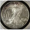 Image 1 : 2004 US silver Eagle     est $45-$50