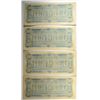 Image 2 : 4  1864 $100 Confederate  notes AU/CU  consecutive #'s  RARE est $725-$750