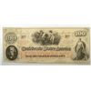 Image 1 : 1862 $100 Confederate  note AU/CU   est $125-$150