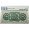 Image 2 : 1872 State of South Carolina    $20 note  PMG65   est $150-$175