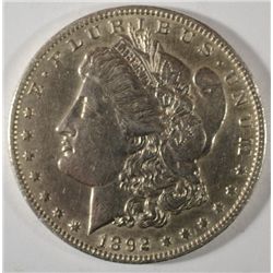 1892O   Morgan $  XF  est $45-$50