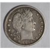 Image 1 : 1898O  Barber quarter  VF  est $125-$135