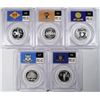 Image 2 : 1999 SILVER STATE QUARTER PROOF SET, ALL PCGS PR69DCAM