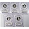 Image 1 : 2000 SILVER STATE QUARTER PROOF SET, ALL PCGS PR69DCAM