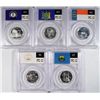 Image 2 : 2001 SILVER STATE QUARTER PROOF SET, ALL PCGS PR69DCAM