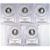 Image 1 : 2007 SILVER STATE QUARTER PROOF SET, ALL PCGS PR69DCAM