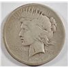 Image 1 : 1921 PEACE SILVER DOLLAR IN FINE CONDITION