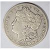 Image 1 : 1892 CC MORGAN DOLLAR F - VF EST. $215.00 TO $230.00