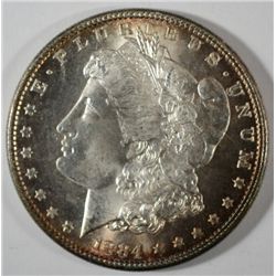 1884  Morgan $ MS64  lite toning est $100-$110