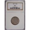 Image 1 : 1901S Barber quarter  KEY DATE  NGC FA2 G GS = $4100   est $1750-$2000