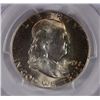 Image 2 : 1949  Franklin half $ PCGS64FBL  est $75-$85