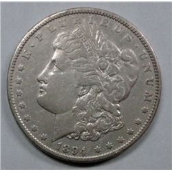 1894  Morgan $  nice undipped   XF