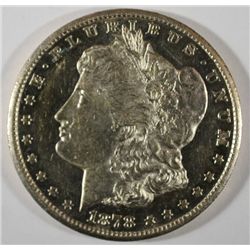 1878CC   Morgan $ $  AU55PL  est  $125-$150