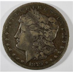 1879CC   Morgan $ $  F/VF mark under chin  est  $125-$150