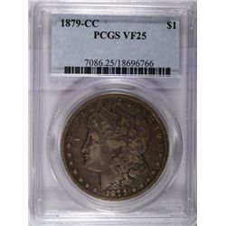 1879CC   Morgan $ $ PCGS25  est  $275-$300