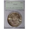 Image 1 : 1881S   Morgan $ $ OGH"RATTLER PCGS65 est  $165-$170