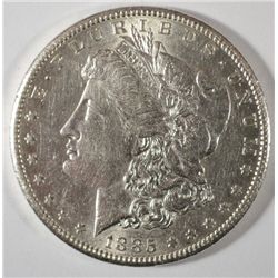 1885S   Morgan $  AU55  est  $115-$120