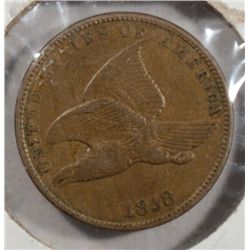 1858 S.L. FLYING EAGLE ONE CENT