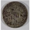 Image 1 : 1872 SHIELD NICKEL VF