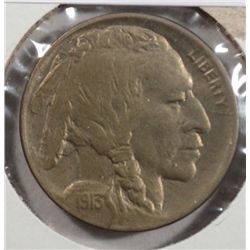 1913 D T2 BUFFALO NICKEL AU RARE
