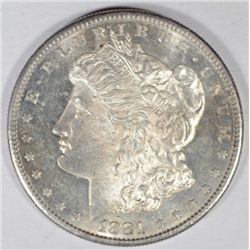 1881 S MORGAN DOLLAR MS 64 PL NICE