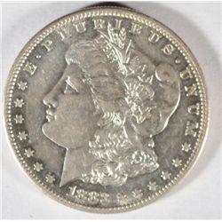 1883 S MORGAN DOLLAR MS 62 PL NICE, RARE