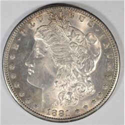 1881 S MORGAN DOLLAR BORDERLINE MS 65