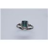 Image 1 : 9.95 CTW CALZEDONIA RING .925 STERLING SILVER