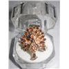 Image 1 : 8CTW BROWN PEACOCK ADJUSTABLE BRASS RING