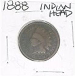1888 INDIAN HEAD PENNY *NICE EARLY CENT-PLEASE LOOK AT PICTURE TO DETERMINE GRADE*!!