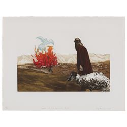 Martin Gale RHA (b.1949) - MOSES AND THE BURNING BUSH
