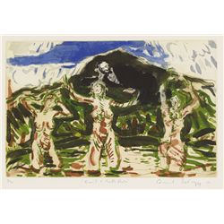 Diarmuid Delargy (b.1958) - DAVID & BATHSHEBA