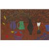Image 1 : Jane O'Malley (b.1944) - CHRISTMAS DAY PAINTING, 1991