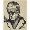 Image 2 : Harry Kernoff RHA (1900-1974) - PORTRAITS OF W.B. YEATS, JAMES CLARENCE MANGAN and JAMES JOYCE (SET 