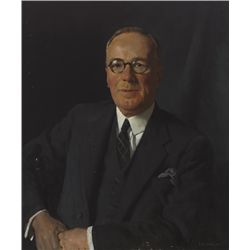 Leo Whelan RHA (1892-1956) - PORTRAIT OF W.H. MORTON ESQ., FORMER GENERAL MANAGER OF GREAT SOUTHERN 