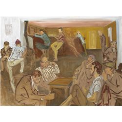 Eithne McNally (1910-1996) - PUB IN THE WEST OF IRELAND