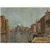 Image 1 : 20th Century French School  - CANAL IN VENICE WITH VIEW OF SAN MARCO CATHEDRAL, 1921