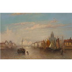 Clifford Montague (act. 1845-1901) - MARITIME SCENE