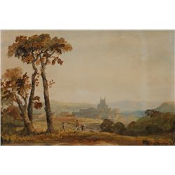 Attributed to Cornelius Pearson (1805-1891) - PASTORAL SCENE