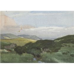 Frank McKelvey RHA RUA (1895-1974) - CROW GLEN, NEAR BELFAST