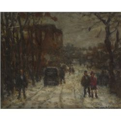 William Mason (1906-2002) - THE FIRST SNOW