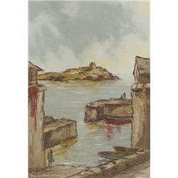 Tom Cullen (1934-2001) - COLIEMORE HARBOUR, DALKEY, COUNTY DUBLIN, 1978