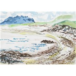 John Behan RHA (b.1932) - MANNIN BAY, GALWAY, 1997