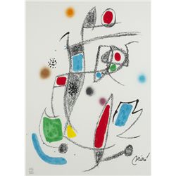 Joan Miró (Spanish, 1893-1983)    - MARAVILLAS CON VARIACIONES ACRÓSTICAS EN EL JARDÍN DE MIRÓ (WOND