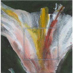 Robert Janz (b.1932) - ABSTRACT COMPOSITION WITH SQUARE