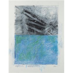 Robert Janz (b.1932) - LINESTORM, 30 AUGUST 1987