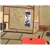 Image 1 : Dame Elizabeth Blackadder RA RSA RSW (British, b.1931)    - INTERIOR - KYOTO WITH RED LACQUER TABLE