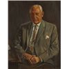 Image 1 : Raymond Piper RUA (b.1923) - PORTRAIT OF CHARLES E. MCCONNELL ESQ. F.I.P.A.,1963