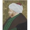 Image 1 : Sebahattin Basaran  - PORTRAIT OF FATIH SULTAN MEHMET AFTER THE 15TH CENTURY OTTOMAN MINIATURIST EXA
