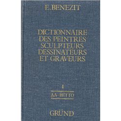 E. BÉNÉZIT, DICTIONNAIRE des PEINTRES, SCULPTEURS, DESSINATEURS et GRAVEURS (10 VOLUMES)  Nouvelle é